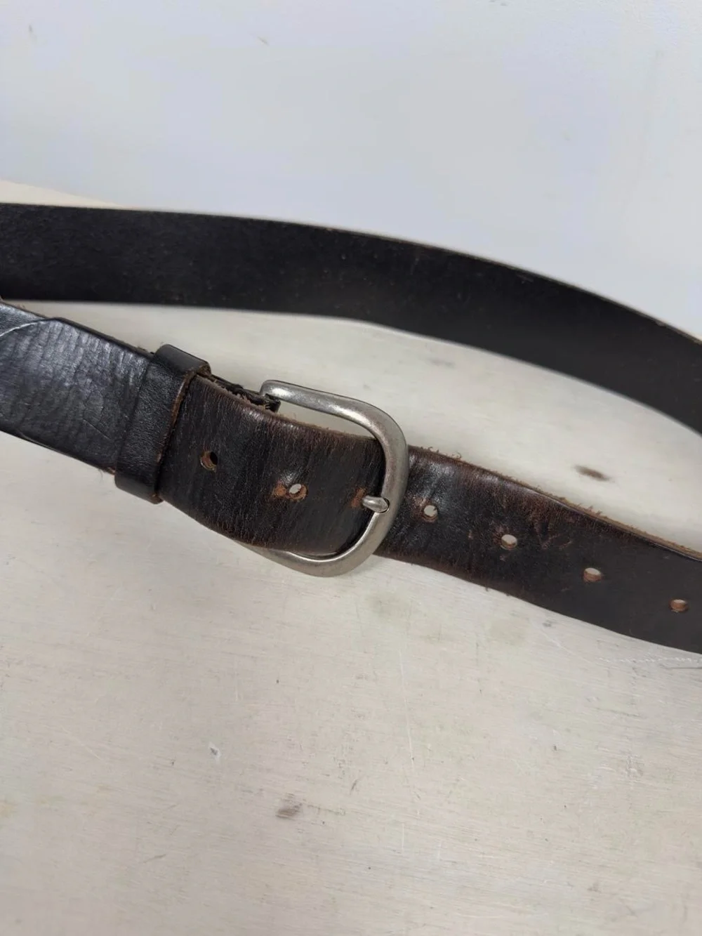 Vintage American Eagle Leather Belt
